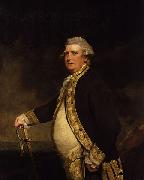 Sir Joshua Reynolds Portrait of Admiral Augustus Keppel oil on canvas